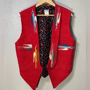 Vintage Gerard Western Chimayo Vest - Size Small